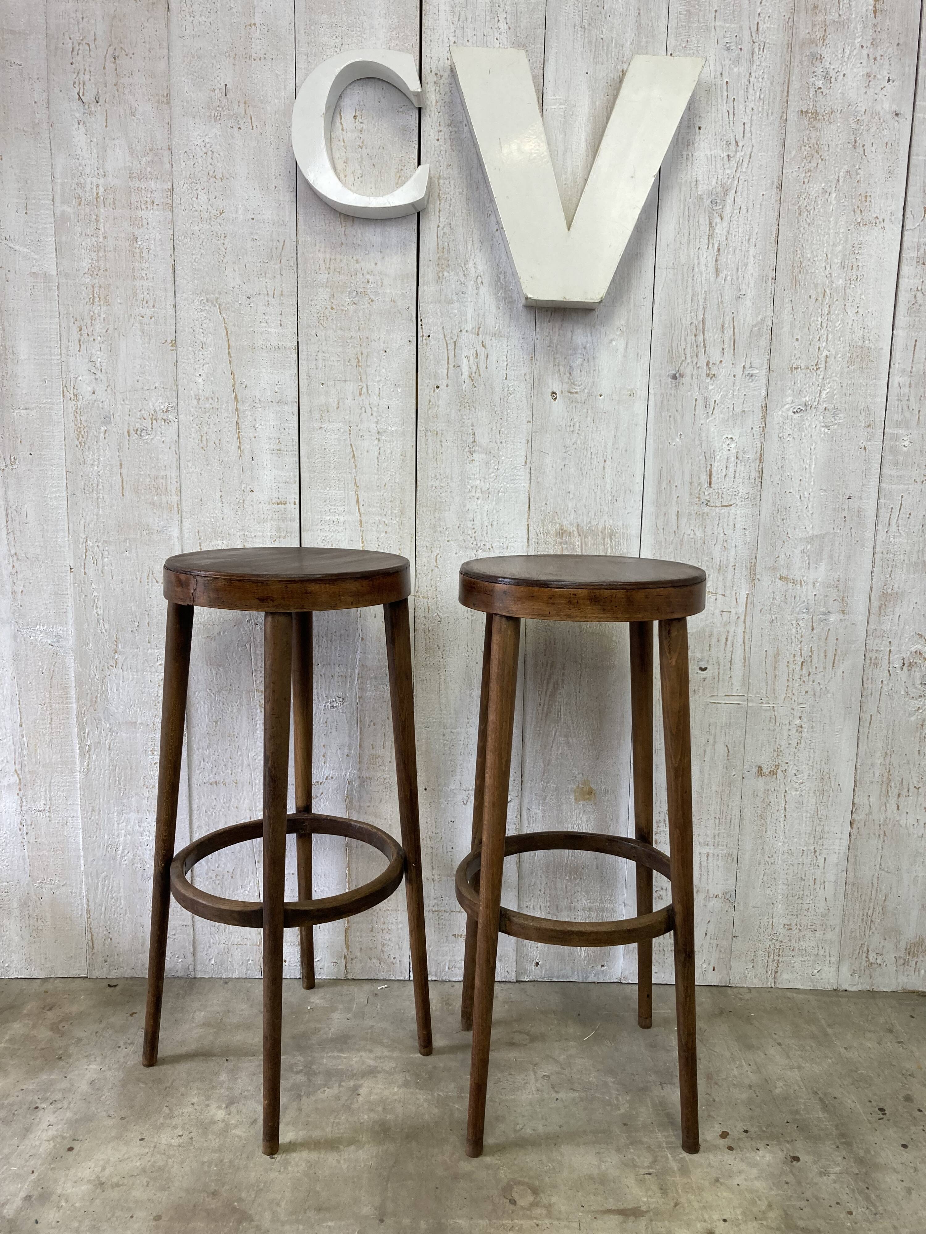 Pair of bistro stools