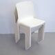 Set of 4 white Selene chairs by Magistretti Artemide