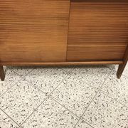 Bibliothèque buffet portes coulissantes 50's