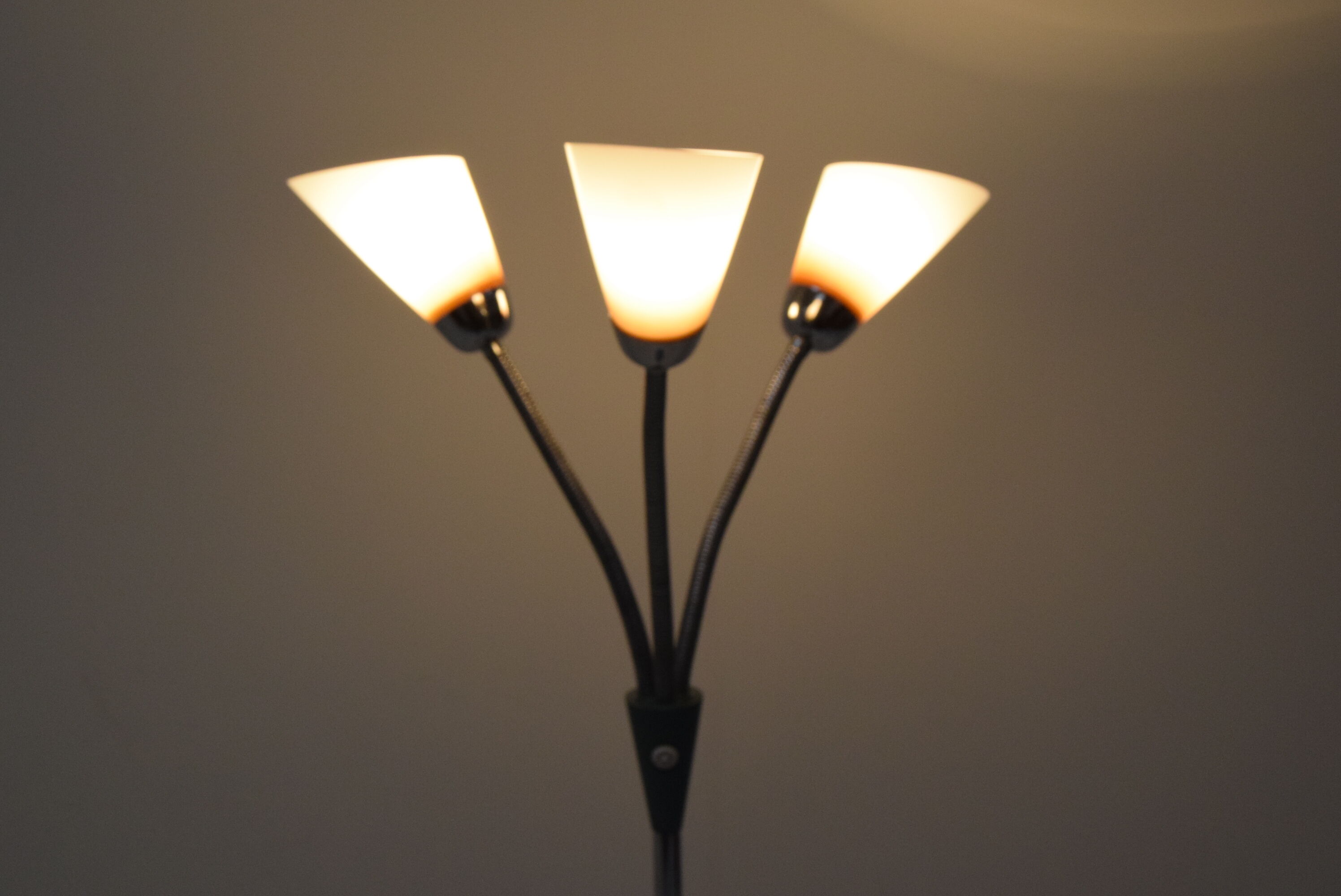 Mid-century Floor Lamp,Adjustable shades,1960's.