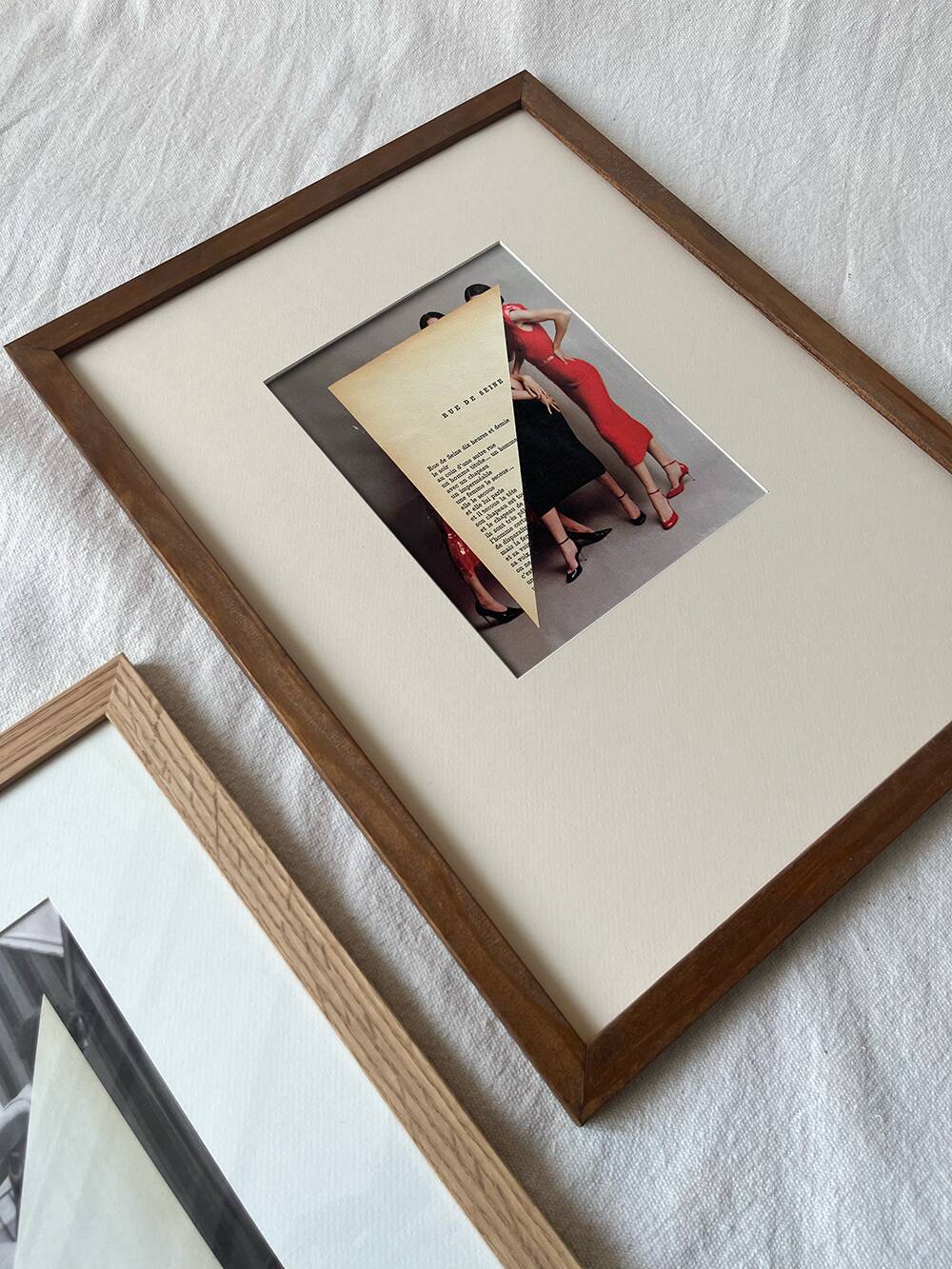 Rue de Seine - Original collage