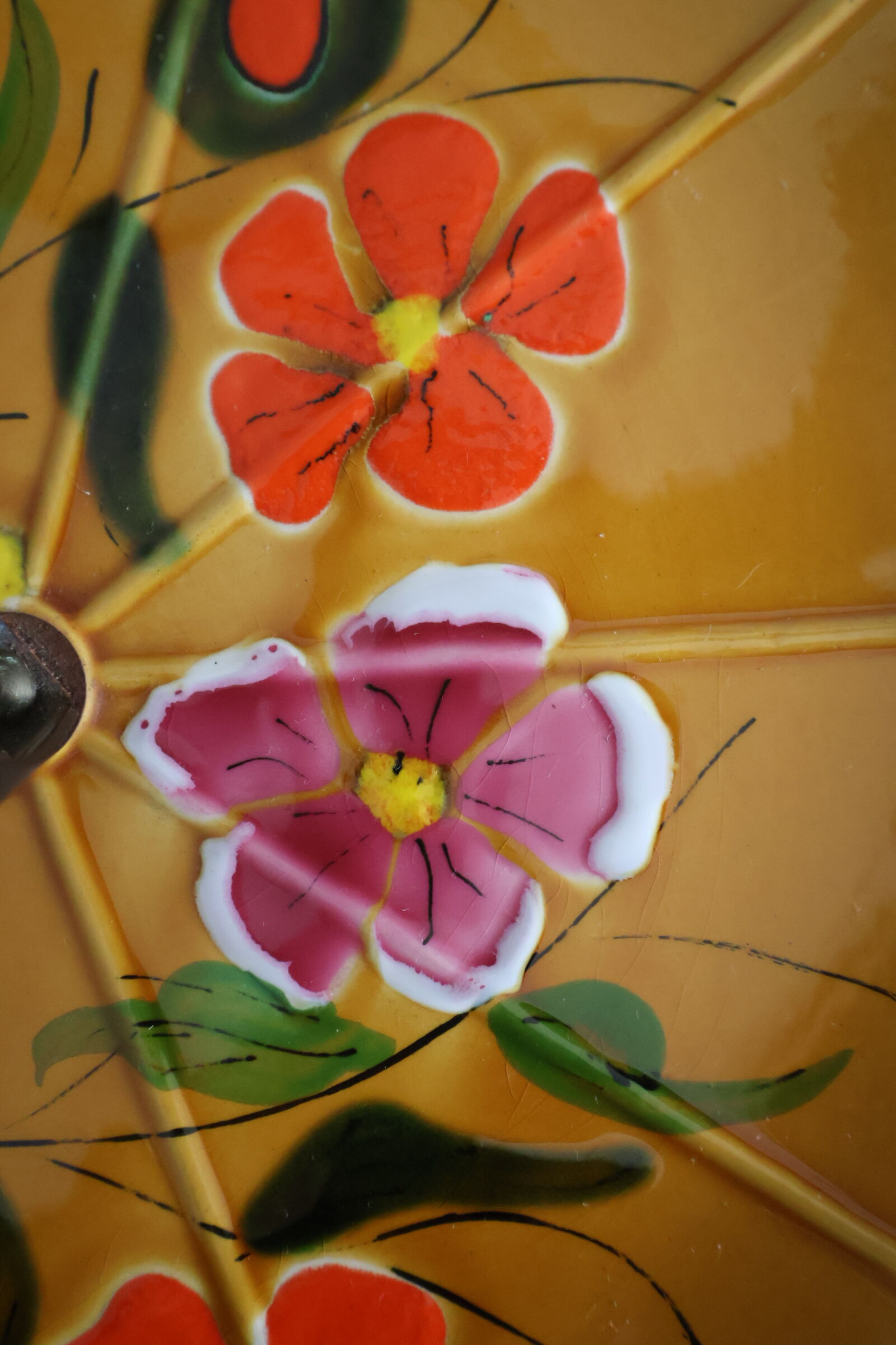 Vintage cheese or cake serving dish