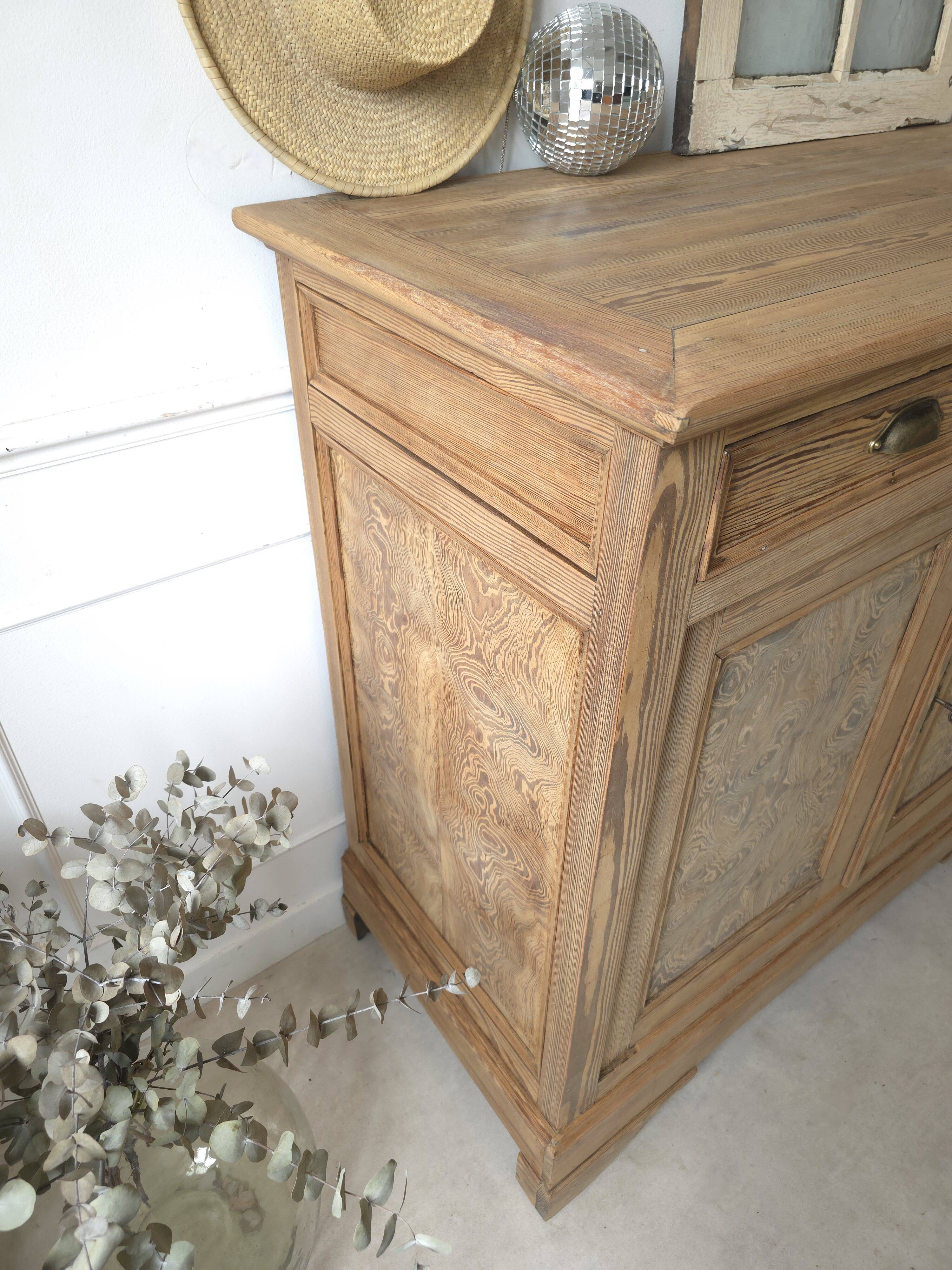 Antique wooden sideboard