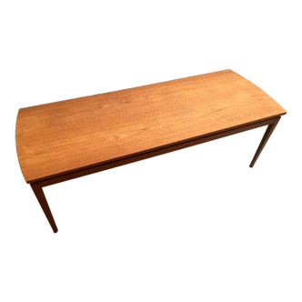 Table basse scandinave en teck des années 60