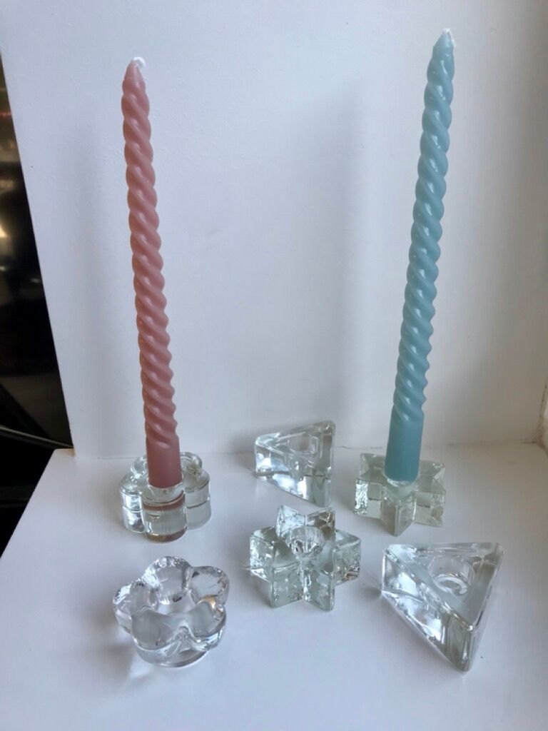 Flower candle holder 70s-80s