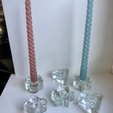 Flower candle holder 70s-80s