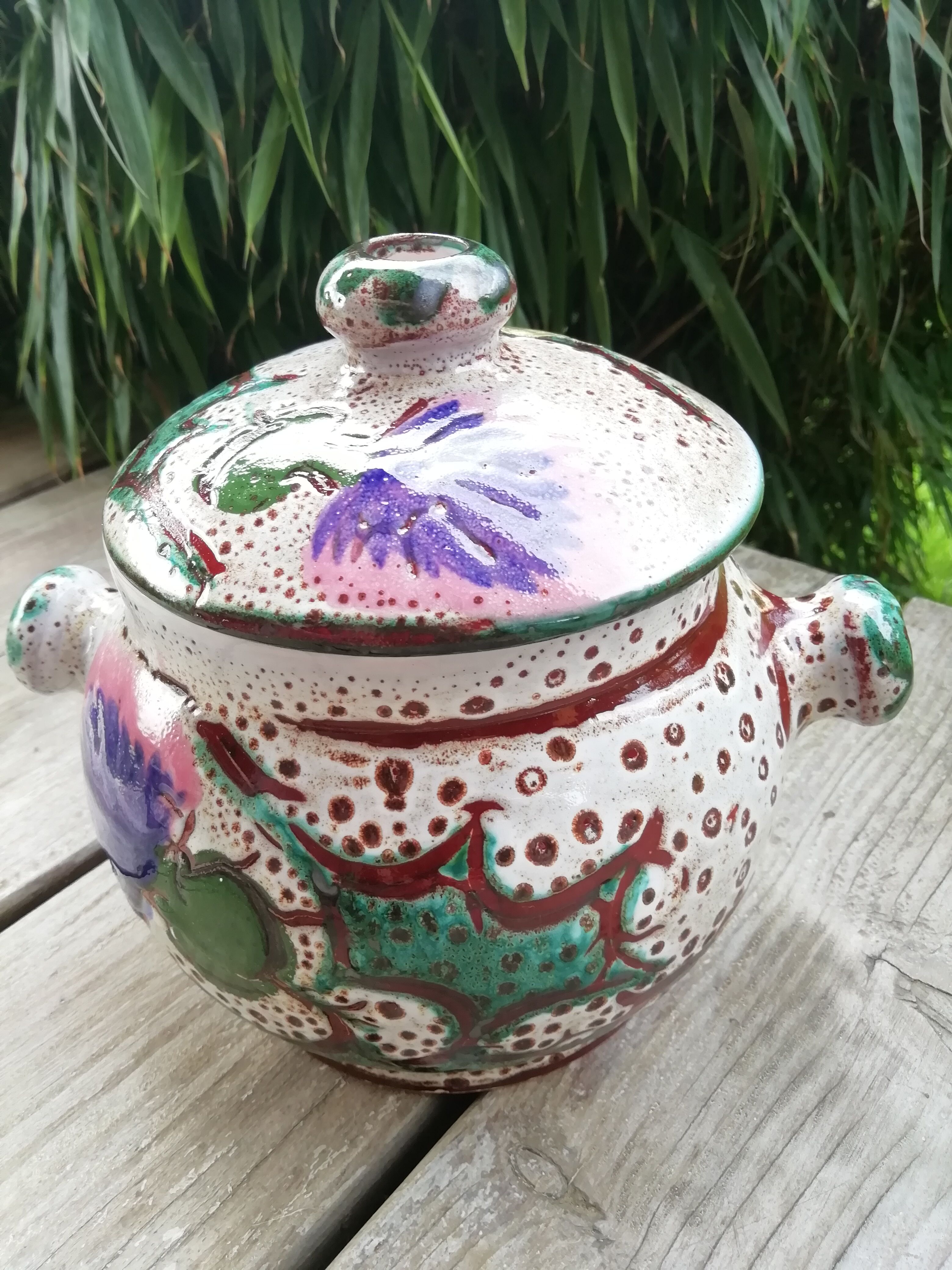 Pot thistles vallauris