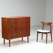 Commode Johannes Sorth en teck Nexo Mobelfabrik Danemark 1960