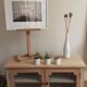Meuble en bois brut