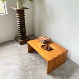Table basse pin Maison Regain