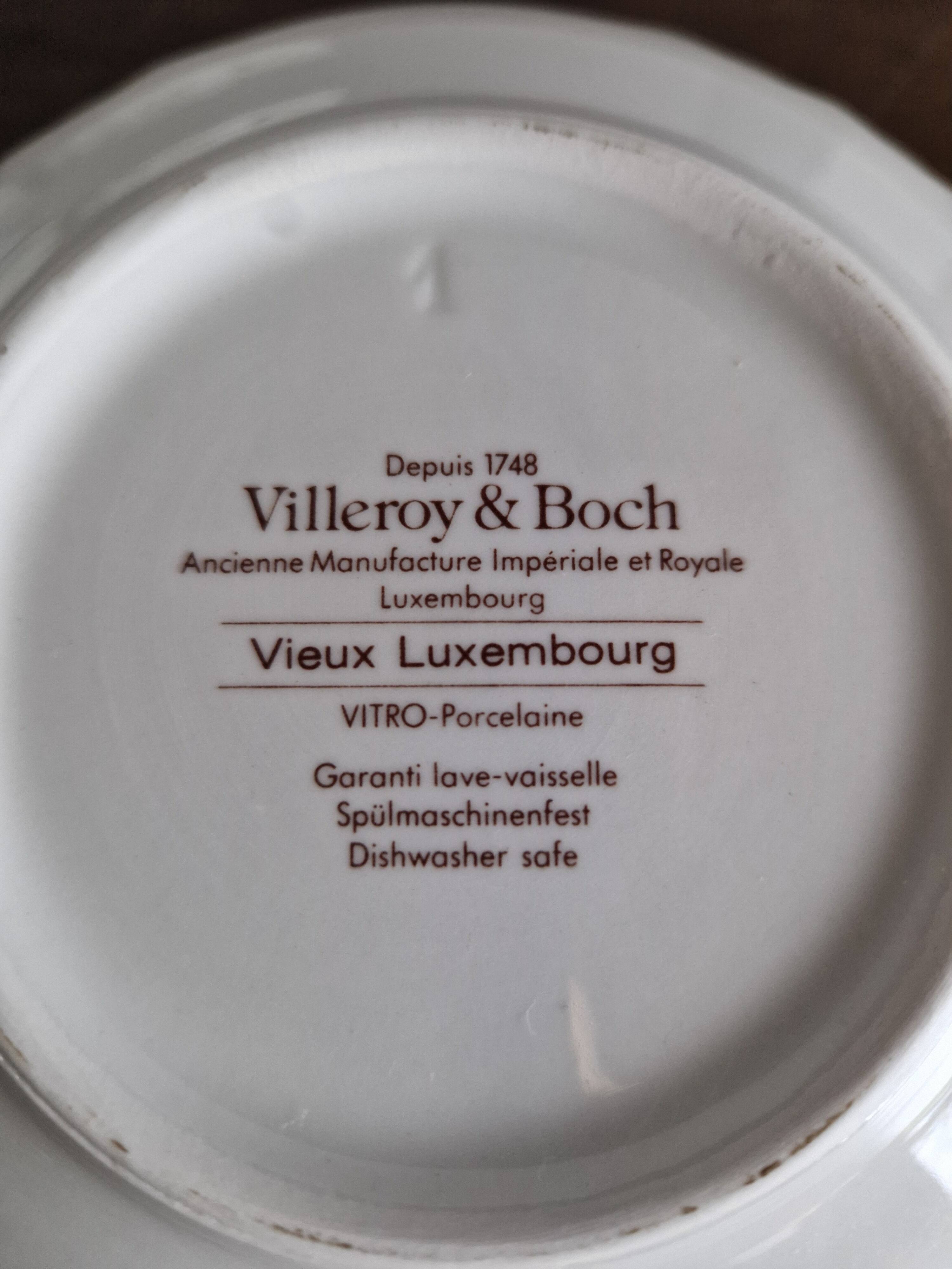 Villeroy and Boch service 61 pieces Old Luxembourg model