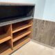 Art Deco Office Cabinet in Limed Oak from De Coene, 1935