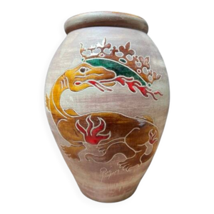 Poterie signée René