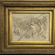 Marble high relief by François Duquesnoy "Putti, garlands and flowers" Paris, 1892