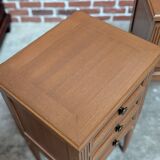 Pair of Louis XVI bedside tables