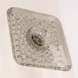 Exclusive Sputnik wall sconces in crystal by Peill & Putzler, Germany.