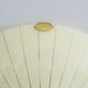 Mid-century wall or ceiling lamp made of glass with a graphic pattern