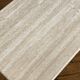 Minimalist design coffee table in unbleached travertine stone