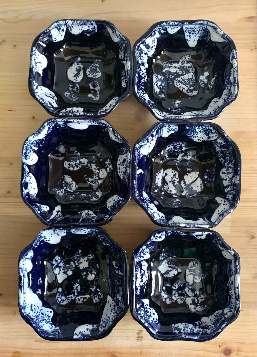 6 coupelles  Vallauris