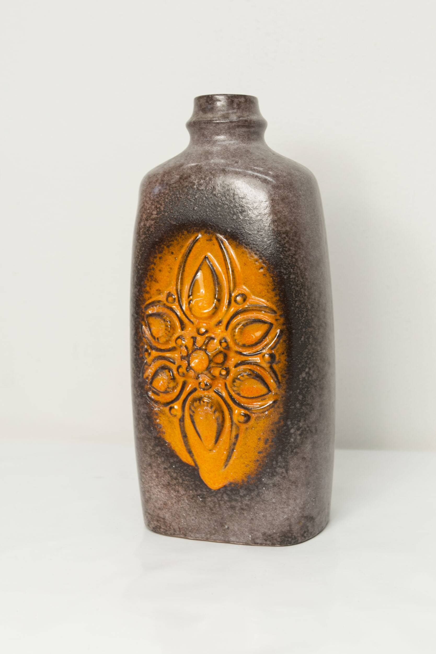 Ceramic vase Strehla Keramik, Germany 1960s, 30cm