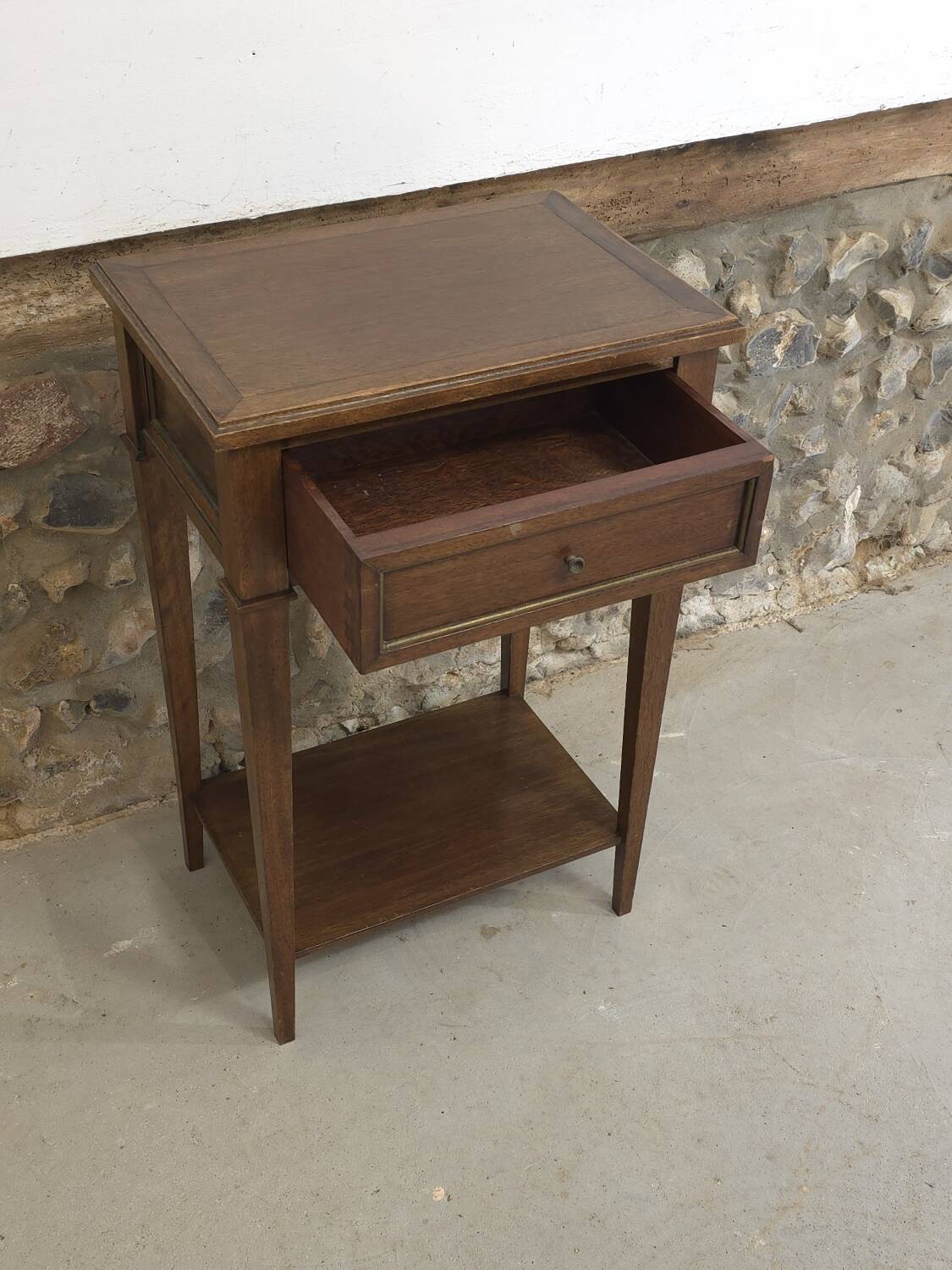 Directoire style bedside table