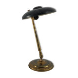 Lampe de table Lumi Milano, en laiton et laque du milieu du siècle