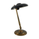 Lampe de table Lumi Milano, en laiton et laque du milieu du siècle