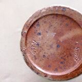 Glazed pottery pitcher