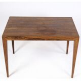 Rosewood Side Table Designed by Severin Hansen from Haslev Furniture Factory