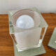 Pair of Ice Cube lamps from the 80s-90s.