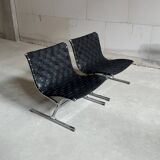 Chauffeuse PLR1 Luar par Ross Littell pour ICF De Padova, Italie années 1960