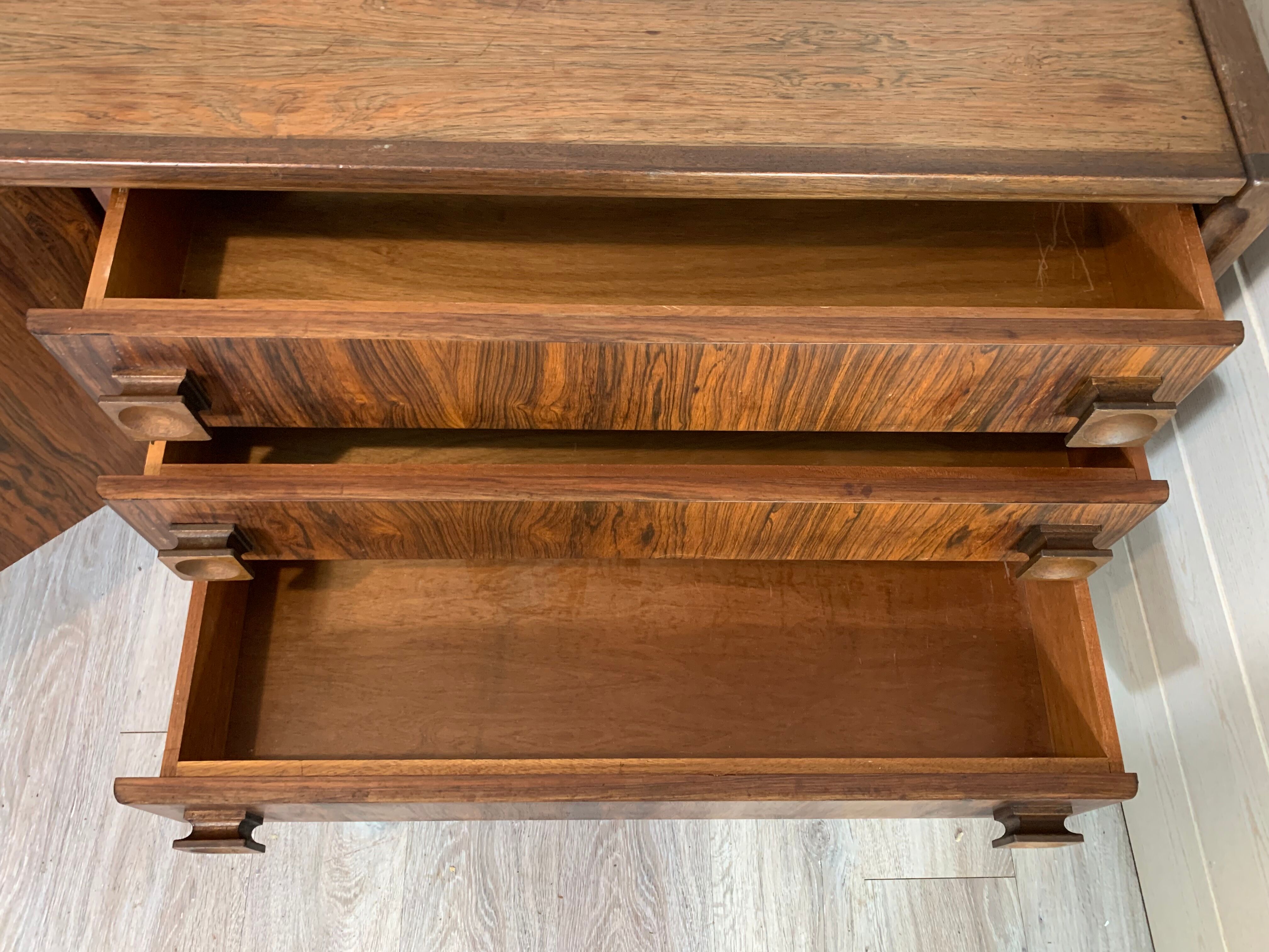 Scandinavian rosewood row 1960