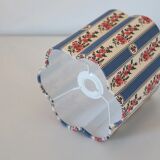 Flower-shaped lampshade Flora "blue overmount"