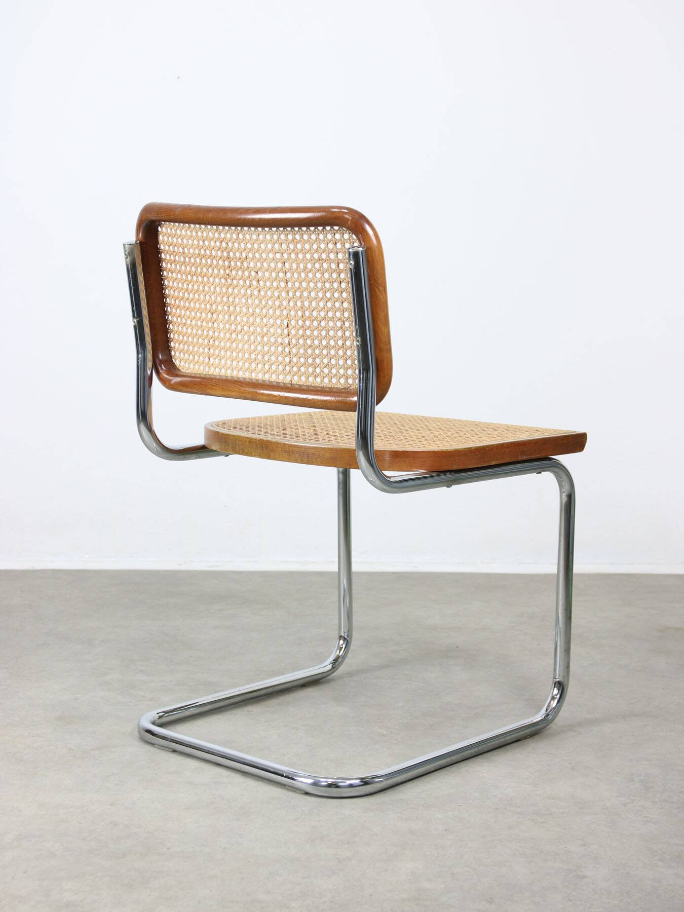 Chaise vintage marron B32 Cesca par Marcel Breuer, set de 2