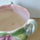 Saint Clément slip pot with Nasturtium decor