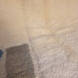 Ecru Beni Ourain rug 250 x 50 cm