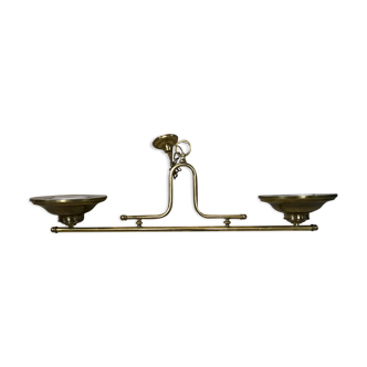 Vintage brass plafon