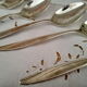 24-piece vintage silver-plated housewife 100 Bader Tafelbestecke Pforzheim
