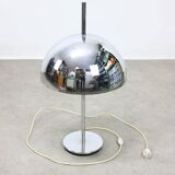 Large Space Age Table Lamp in Chrome, 70s