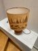 Lampe en boule bois