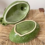 Ceramic duck signed Michel Caugant