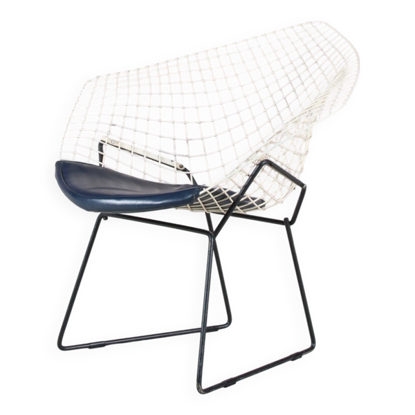 Chaise « Little Diamond » des années 1950 par Harry Bertoia pour Knoll International, États-Unis
