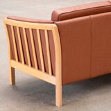 Danish leather sofa