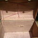 Antique brass-plated domed trunk