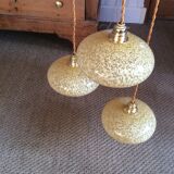 Trio of vintage suspensions