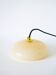 Suspension en opaline beige, 1950