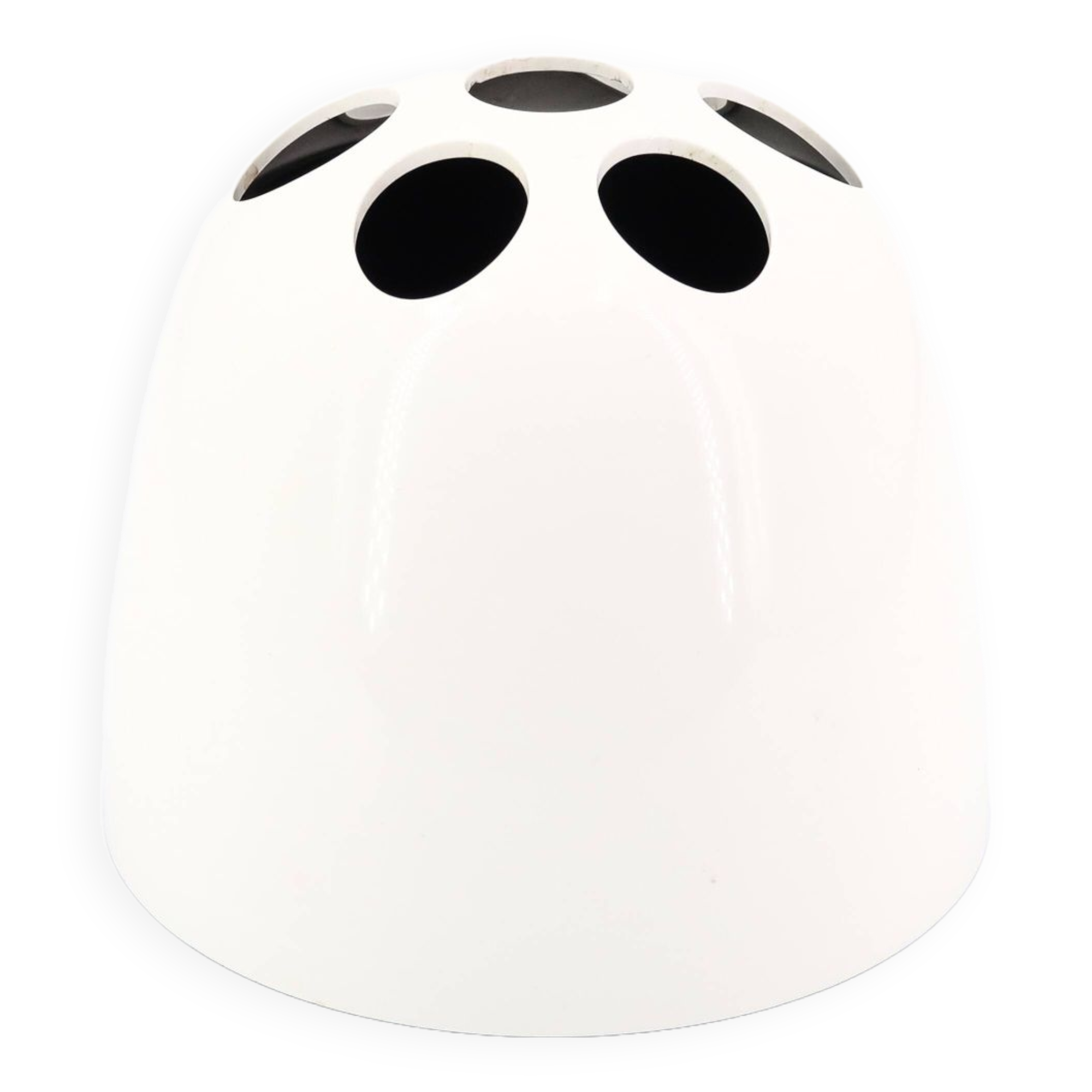 Dedalotto vase in white plastic Artemide