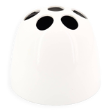 Dedalotto vase in white plastic Artemide