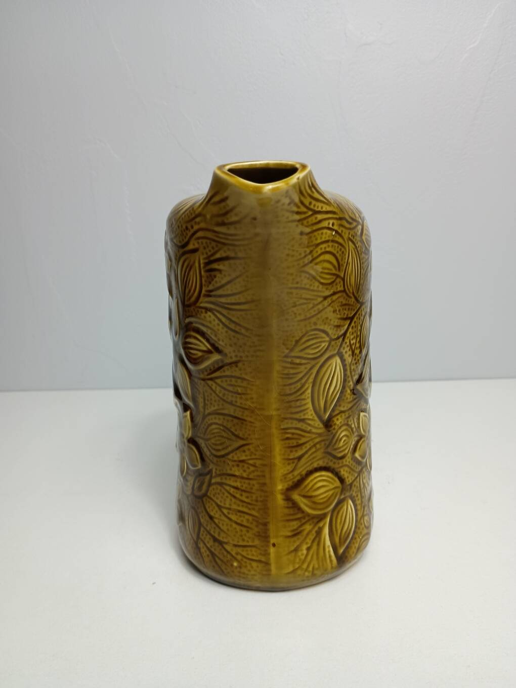 Pichet bistro barbotine Sarreguemines no. 6204