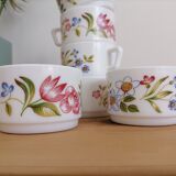 Set of 6 vintage Arcopal coffee cups